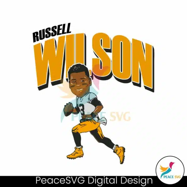 russell-wilson-pittsburgh-caricature-svg