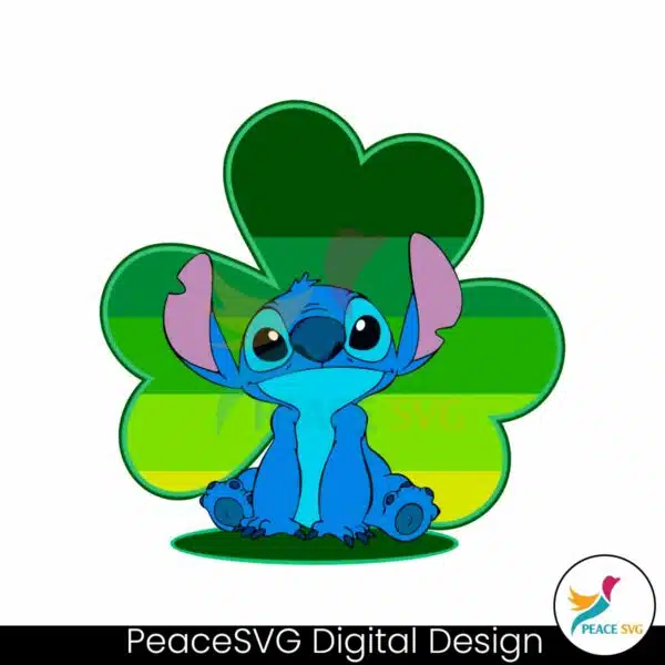 cute-st-patricks-day-stitch-shamrock-svg