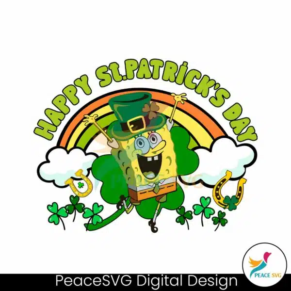 happy-st-patricks-day-rainbow-spongebob-png