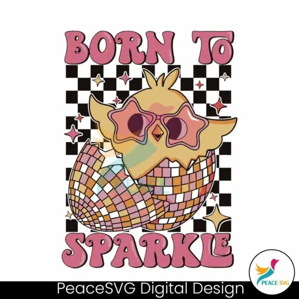 funny-easter-egg-born-to-sparkle-svg