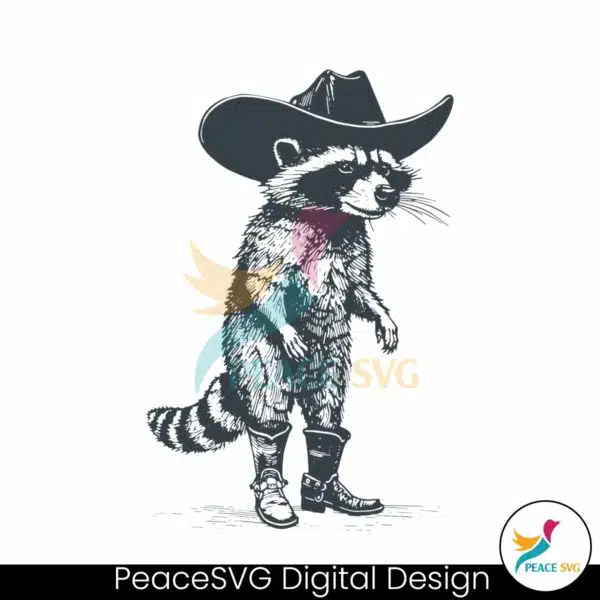 vintage-cowboy-racoon-funny-western-trash-panda-svg