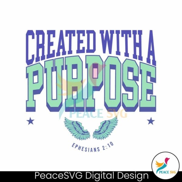 christian-created-with-a-purpose-ephesians-svg