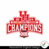 houston-cougars-big-12-champions-2024-svg
