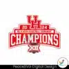 houston-cougars-big-12-champions-2024-svg