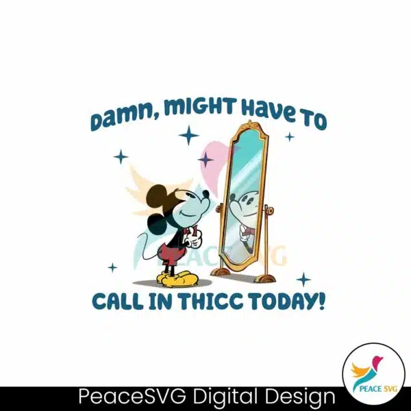 mickey-mouse-might-have-to-call-in-thicc-today-png