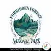 retro-forbidden-forest-national-park-svg