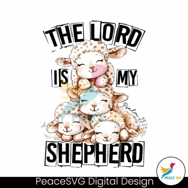 the-lord-is-my-shepherd-lamb-easter-png