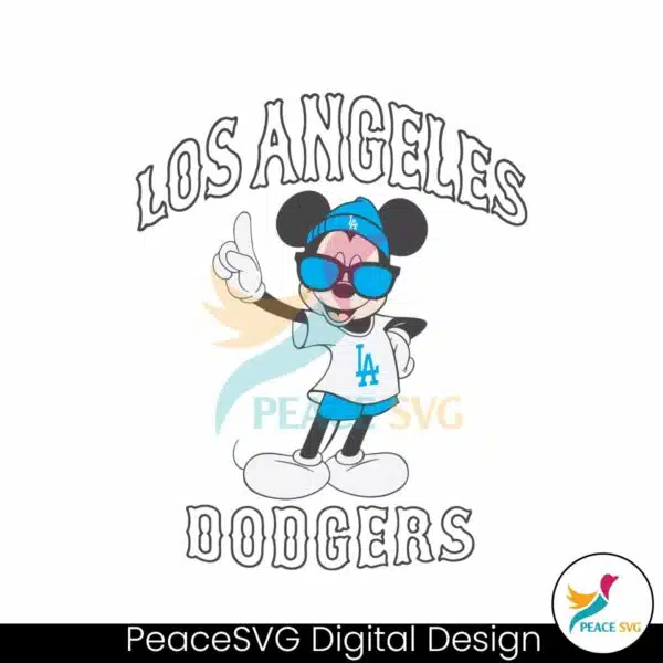 mickey-mouse-los-angeles-dodgers-baseball-svg