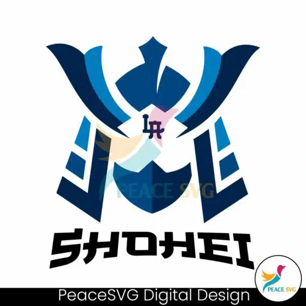 shohei-ohtani-samurai-mlb-los-angeles-dodger-svg