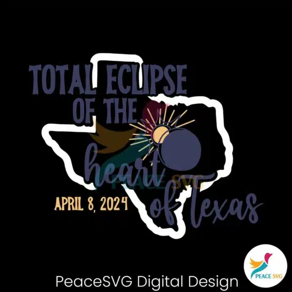 total-eclipse-of-the-heart-of-texas-2024-svg