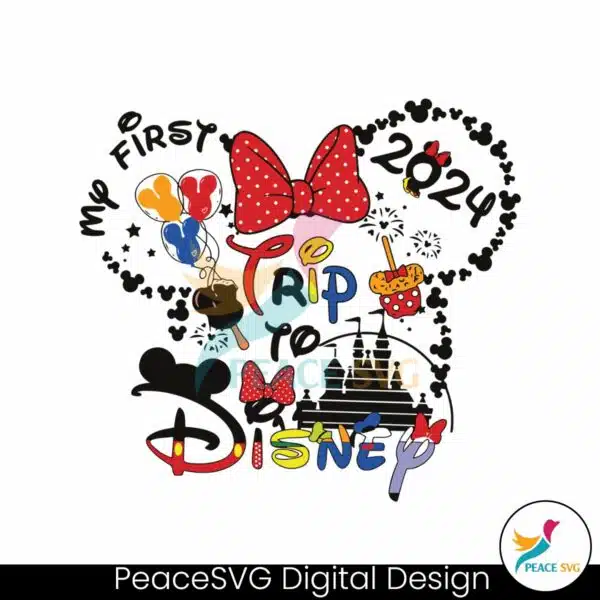 my-first-trip-to-disney-2024-minnie-head-svg