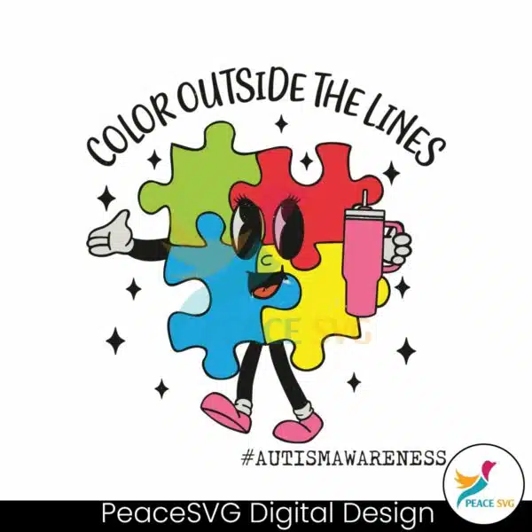 color-outside-the-lights-autism-awareness-svg