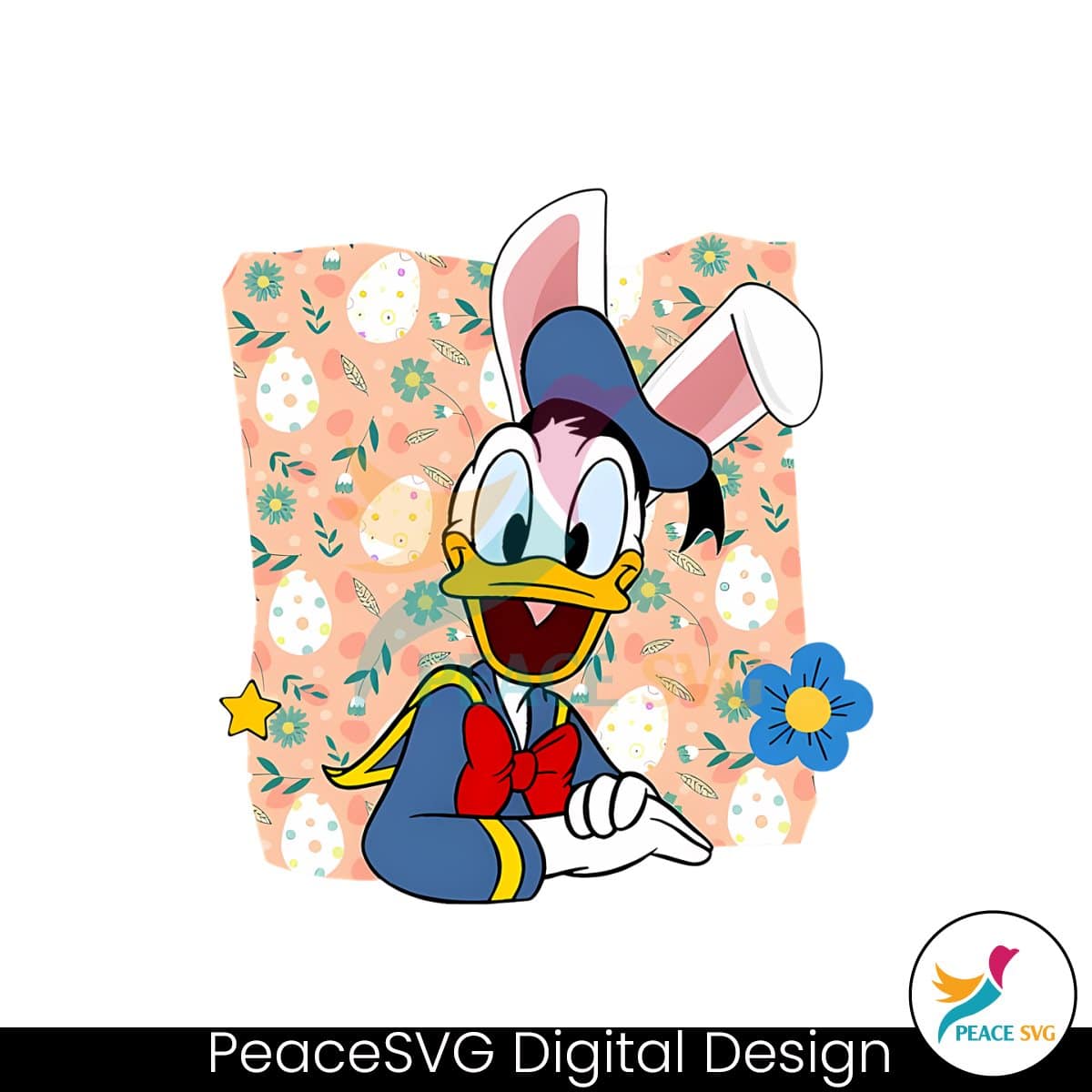 Disney Donald Duck Easter Eggs PNG Instant Download » PeaceSVG