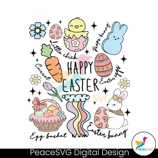 happy-easter-little-chick-peeps-bunny-svg