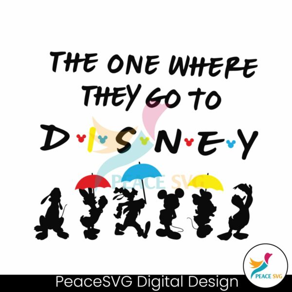 the-one-where-they-go-to-disney-svg