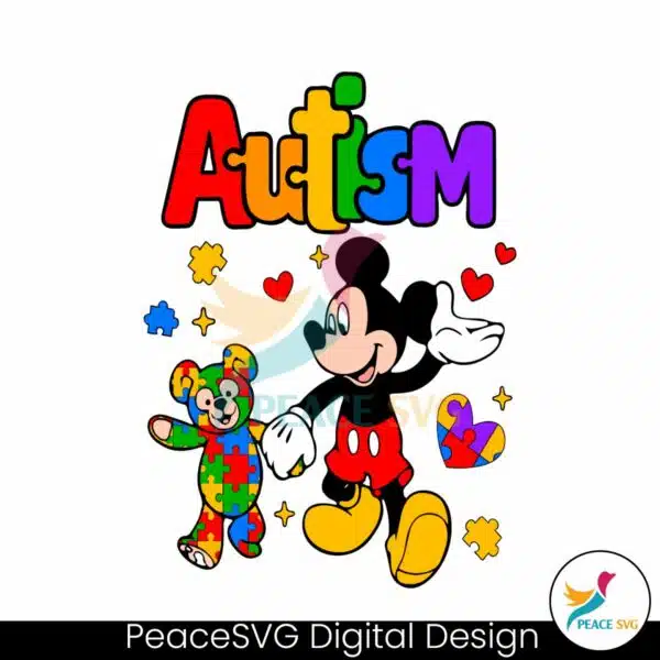 autism-mickey-and-bear-friend-svg