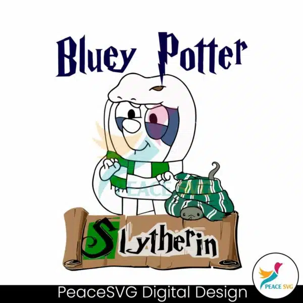 retro-bluey-potter-slytherin-hogwarts-png