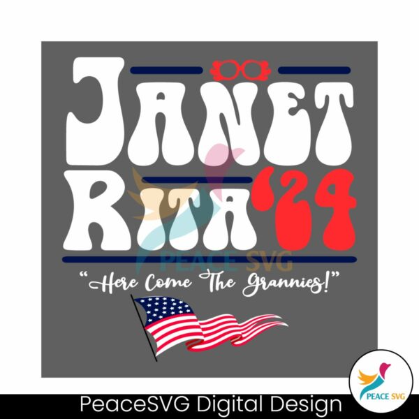 janet-rita-24-here-come-the-grannies-usa-flag-svg