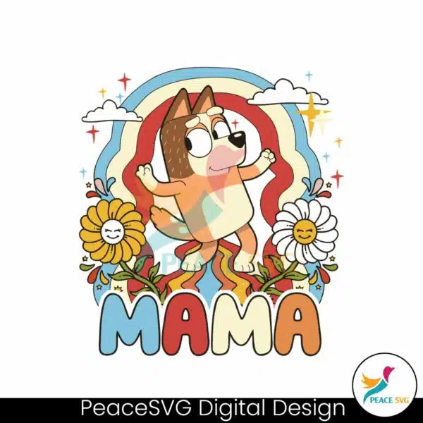 floral-bluey-mama-chilli-heeler-mothers-day-svg