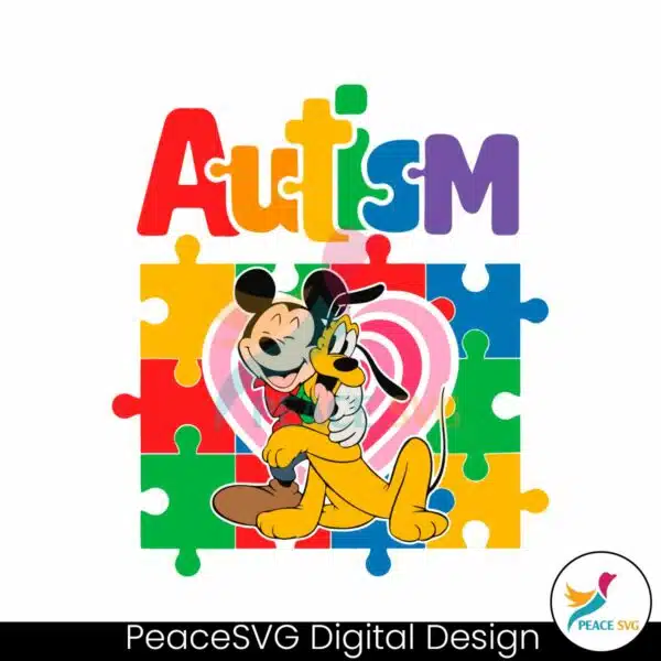 cute-pluto-mickey-mouse-autism-heart-svg