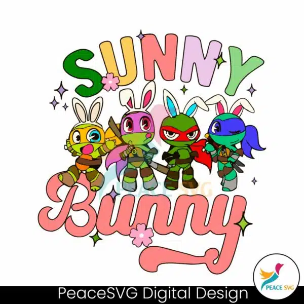 ninja-turtle-sunny-bunny-easter-svg