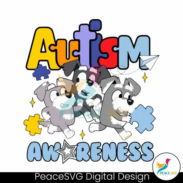 bluey-heeler-family-autism-awareness-png