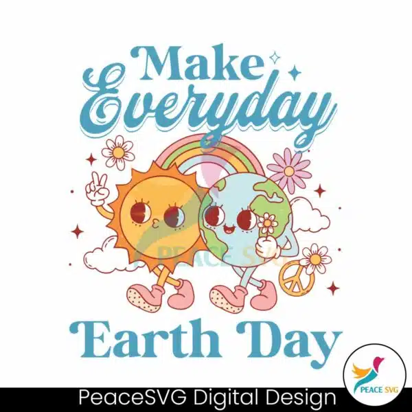 groovy-make-everyday-earth-day-svg