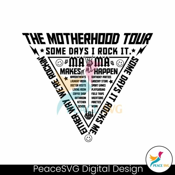the-motherhood-tour-some-days-i-rock-it-svg