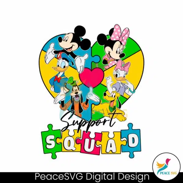 support-squad-autism-disney-friends-svg