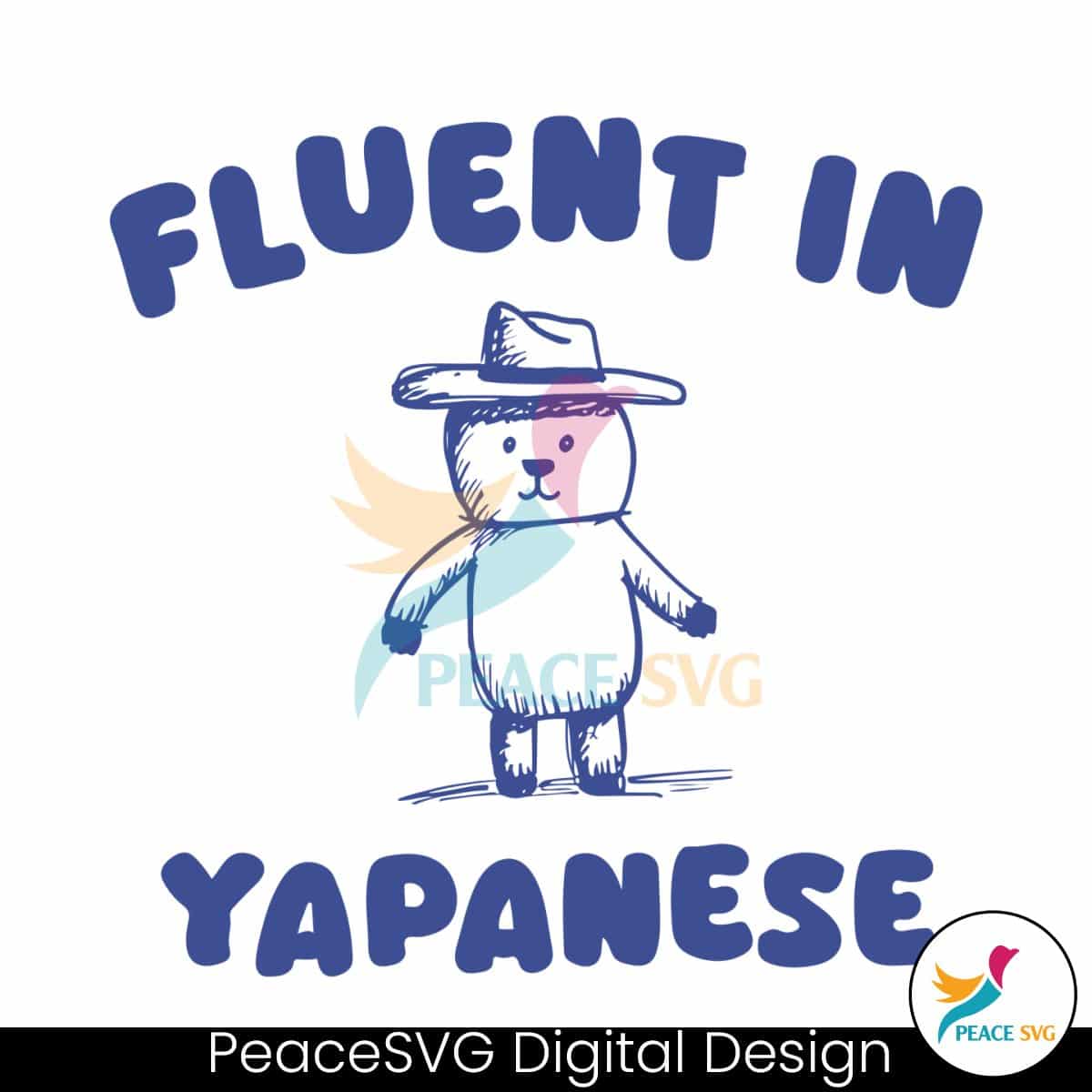fluent-in-yapanese-bear-meme-svg