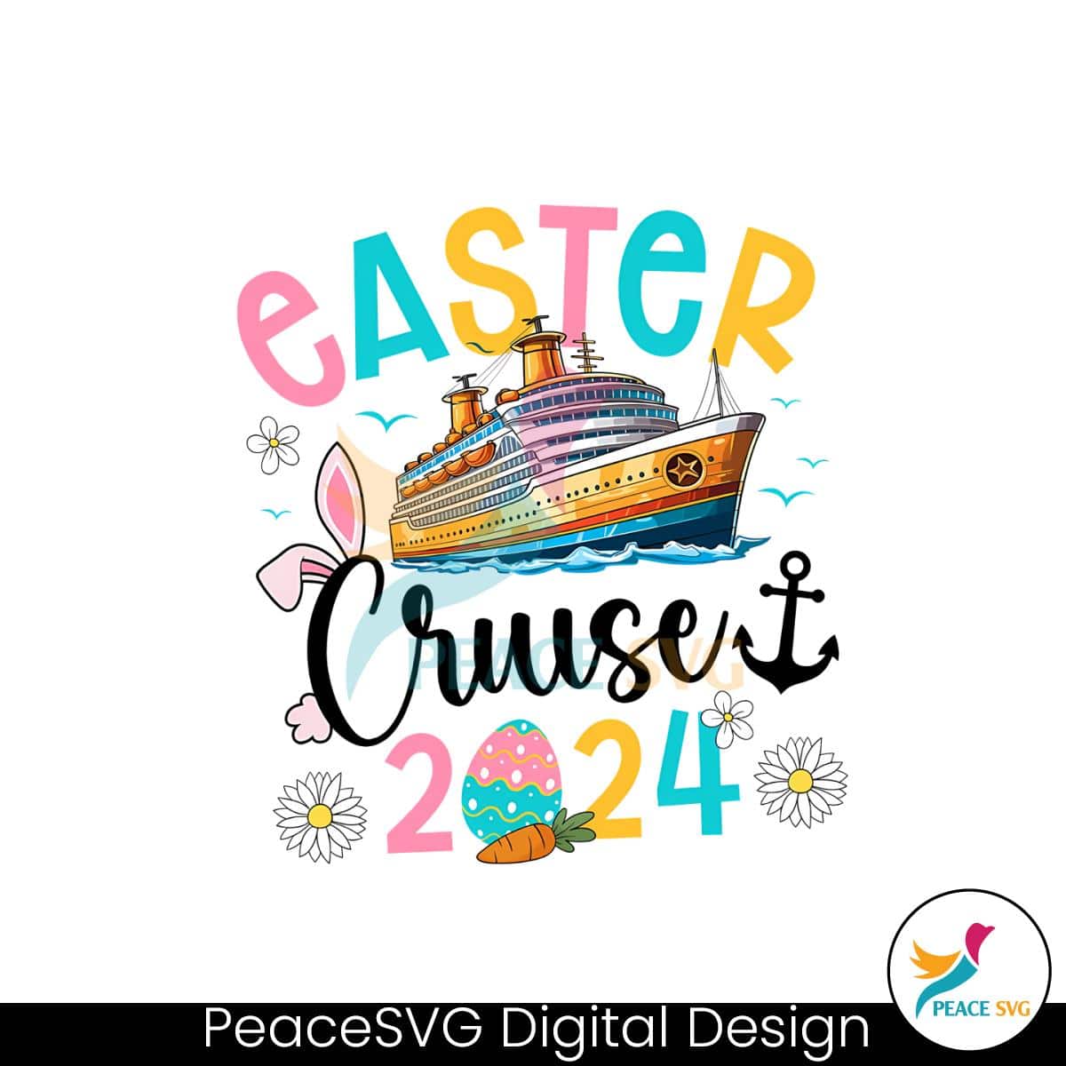 retro-easter-cruise-2024-happy-easter-day-png