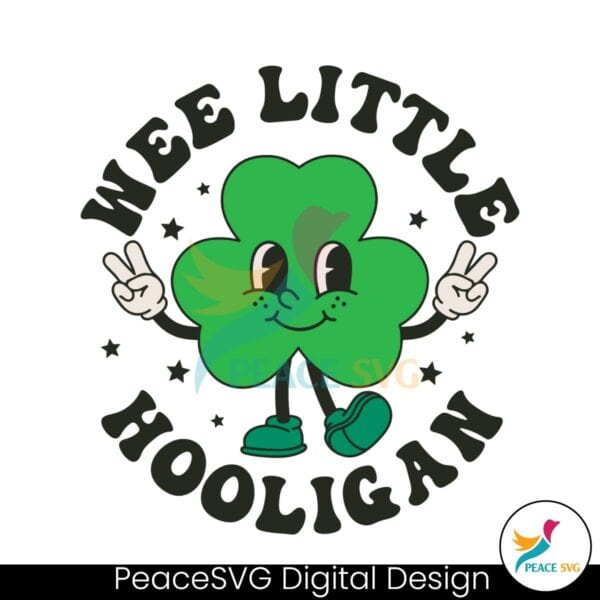 cute-wee-little-hooligan-clovers-svg