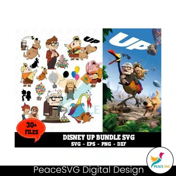 30-files-disney-up-russell-bundle-svg