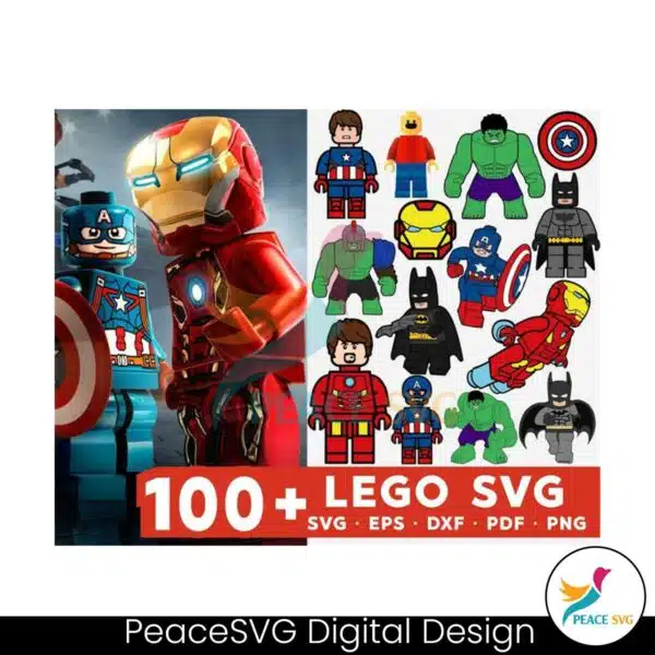 100-lego-cartoon-bundle-svg