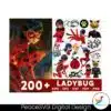 200-ladybug-design-bundle-svg