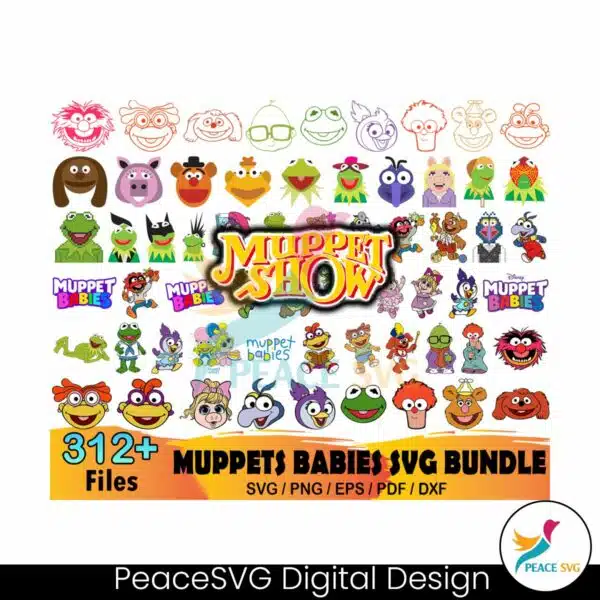 312-files-muppet-babies-bundle-svg