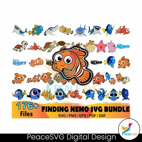 176-files-disney-finding-nemo-bundle-svg