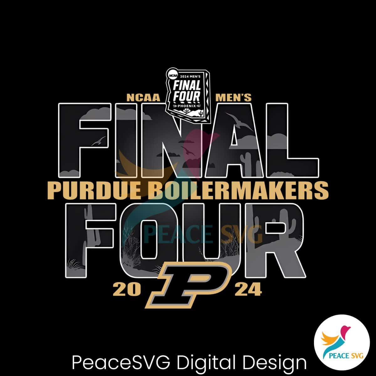 purdue-boilermakers-final-four-2024-svg