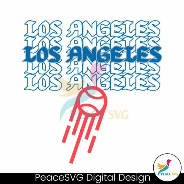 mlb-los-angeles-baseball-team-svg