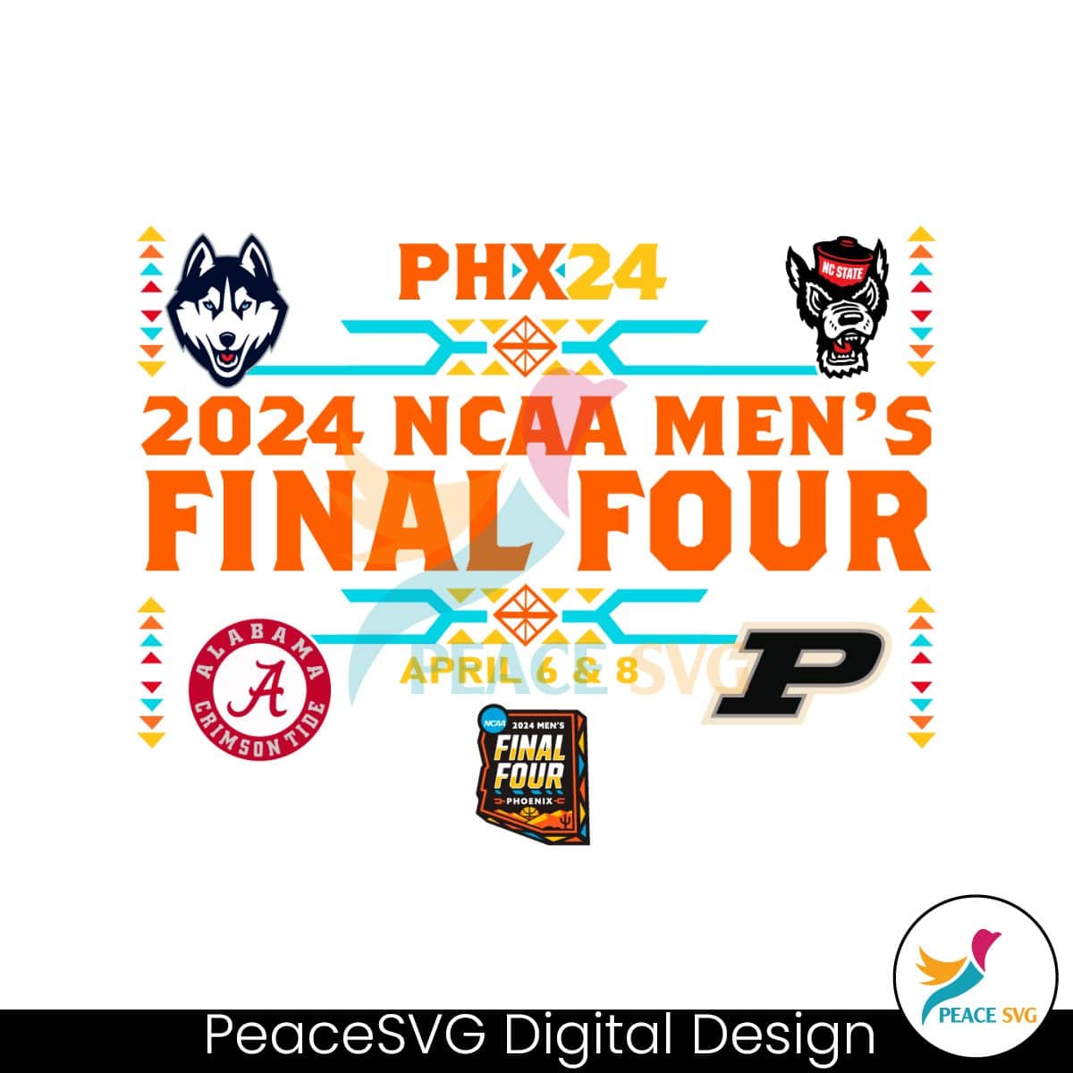 uconn-alabama-nc-state-vs-purdue-ncaa-final-four-svg