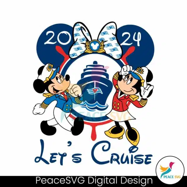 disney-lets-cruise-2024-mickey-minnie-captain-svg