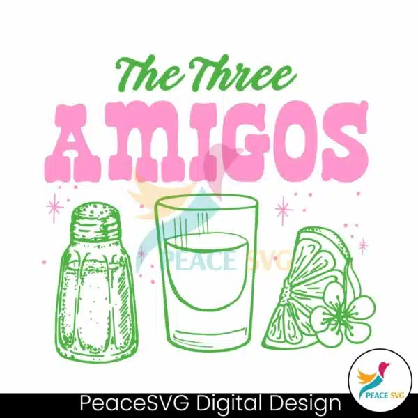 the-three-amigos-margarita-cocktail-svg