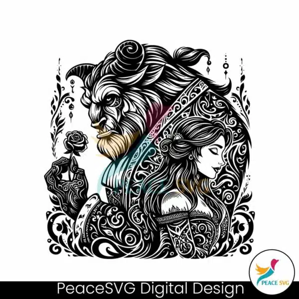beauty-and-the-beast-enchanted-rose-svg