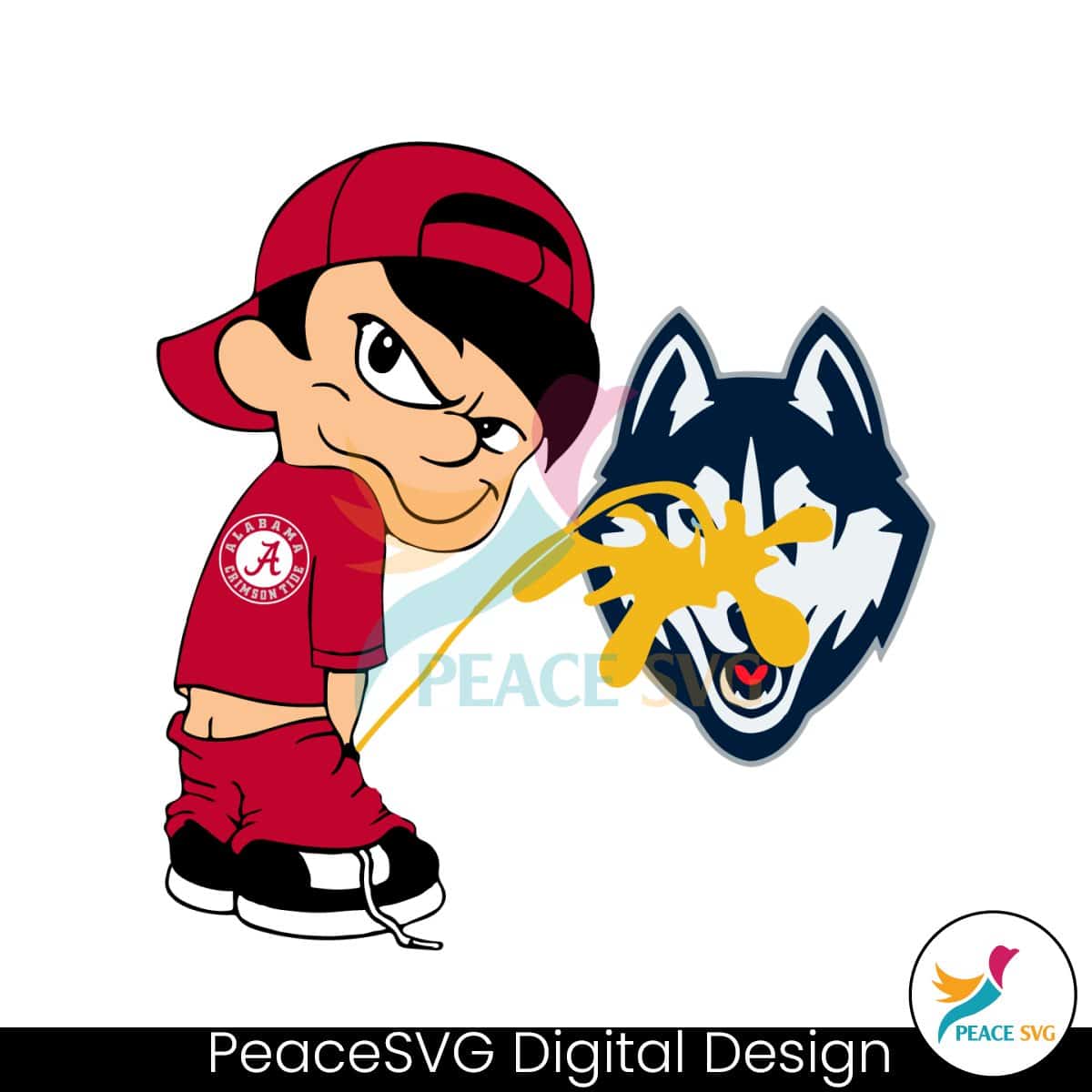 funny-boy-alabama-crimson-tide-piss-on-uconn-huskies-svg