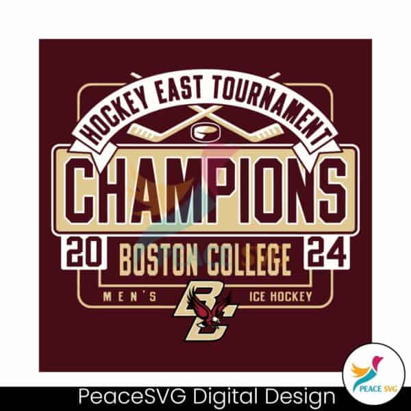 hockey-east-tournament-champions-boston-college-svg