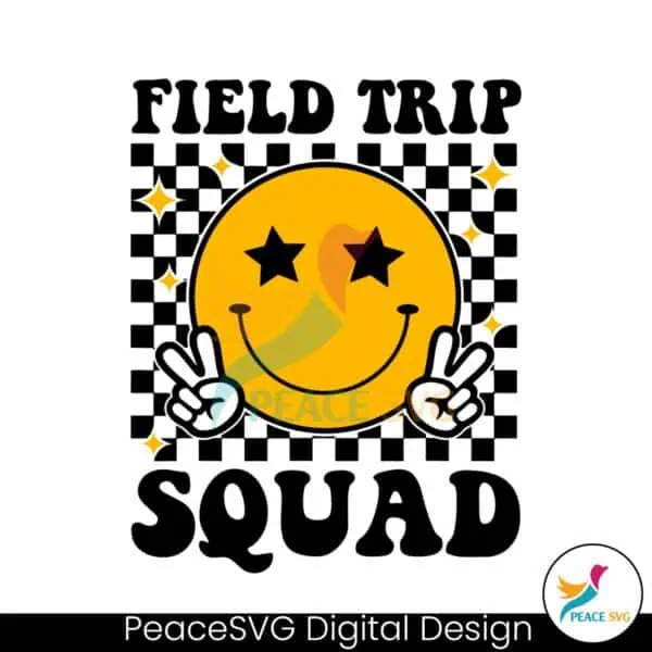 checkered-field-trip-squad-smiley-face-svg