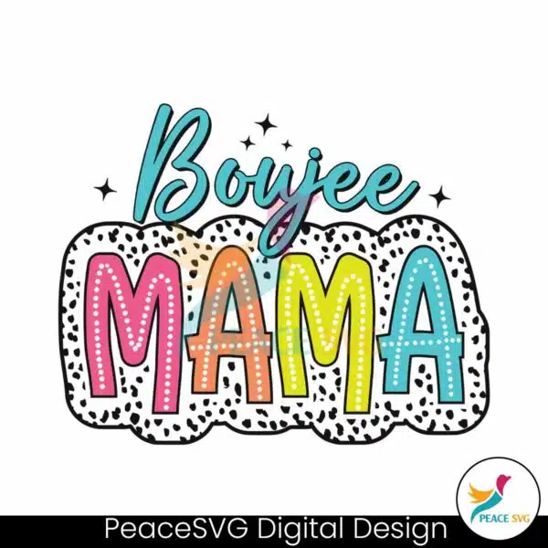 retro-boujee-mama-dalmatian-dots-svg