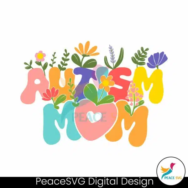 floral-autism-mom-wildflowers-svg