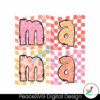 checkered-mama-floral-mom-svg