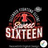 illinois-fighting-illini-sweet-sixteen-2024-ncaa-svg